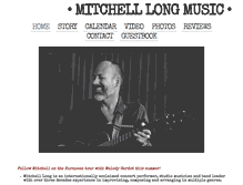Tablet Screenshot of mitchelllongmusic.com